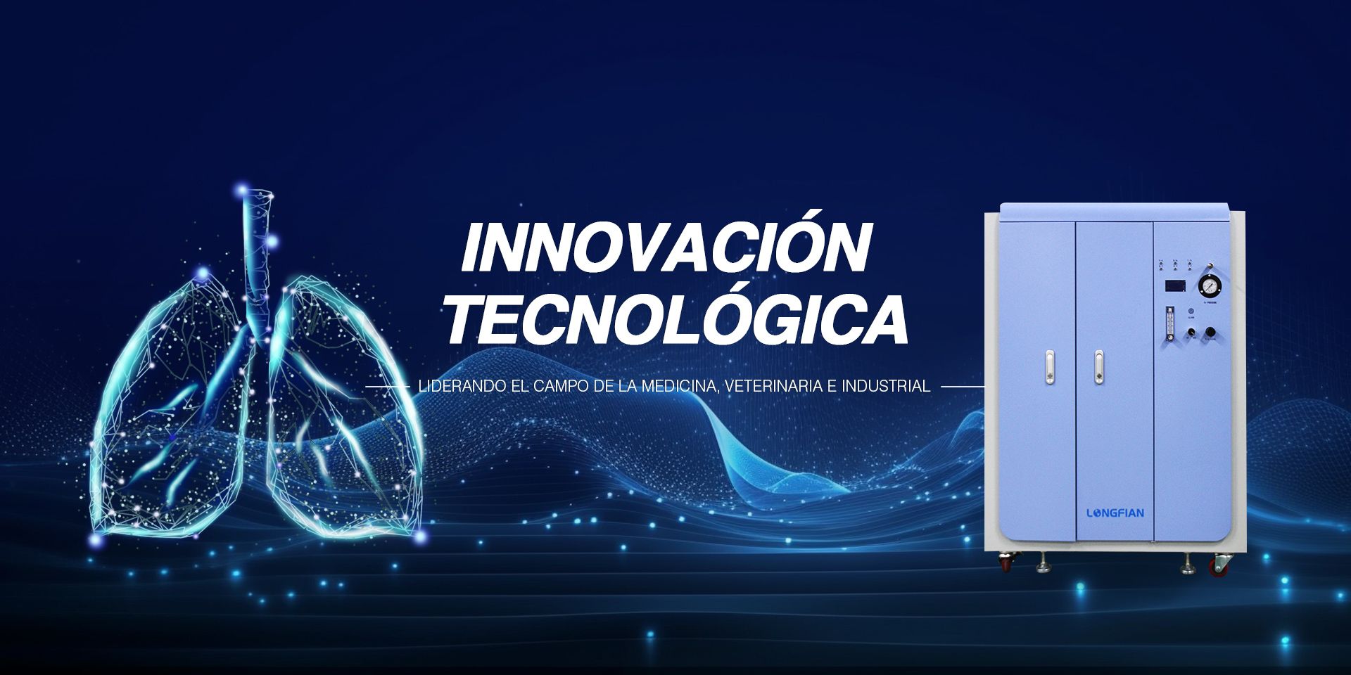 Innovación tecnológica Liderando el campo de la medicina, veterinaria e industrial.