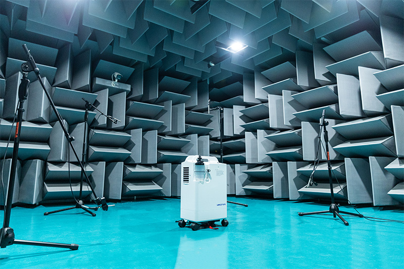 El laboratorio de pruebas acústicas